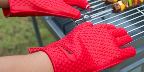 Amazon: Heat Resistant Silicone Cooking & Grilling Gloves Only $7.99 + More Deals