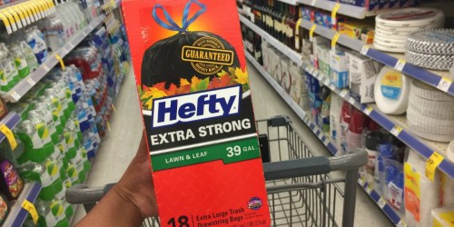 Walgreens: Hefty Large Trash Bags Only $3.99 After Cash Back