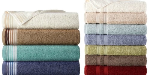 JCPenney.online: Home Expressions Bath Towels Just $2.56 Each (Regularly $10)