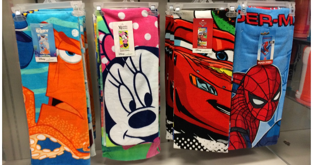 Kohl's Disney Beach Towels