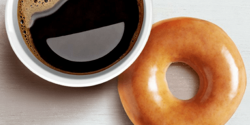 Krispy Kreme Doughnuts: FREE Coffee w/ ANY Purchase for Teachers (June & July)