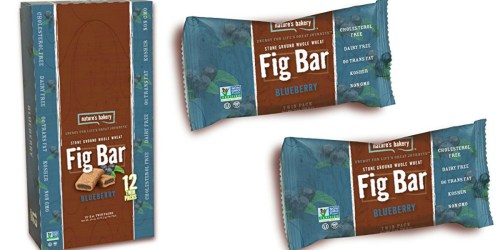 Amazon: 12-Count Nature’s Bakery Fig Bars ONLY $4.55 Shipped (Just 38¢ Per Bar)