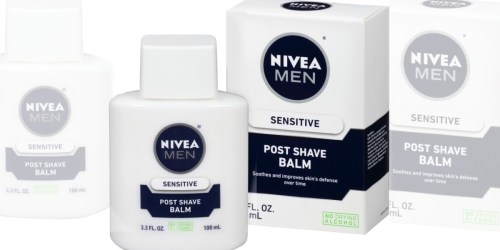 Amazon: Nivea Men’s Sensitive Post Shave Balm 3-Pack Only $11.63 Shipped (Just $3.87 Each)