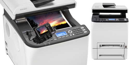 Ricoh Wireless Color Multifunction Laser Printer Just $179.99 Shipped (Regularly $399)