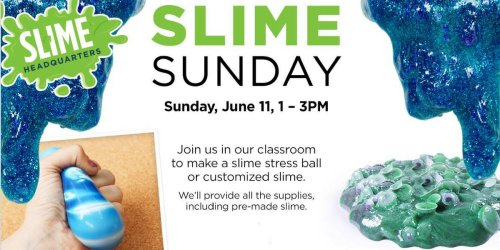 Make Your Own Slime Stress Ball at Michaels for FREE (6/11 Only)