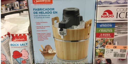 Target: Sunbeam Ice Cream Maker Only $31.99 (Regularly $49.99) + More