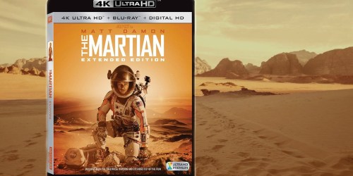 Amazon Prime: The Martian Extended Edition 4K Ultra-HD Blu-ray Set Only $13.93 Shipped (Best Price)