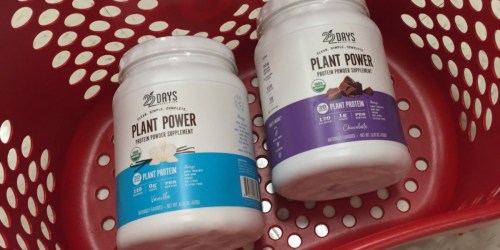 Target Shoppers! 22 Days Plant Power Protein Powder ONLY $9.99 (Regularly $29.99)