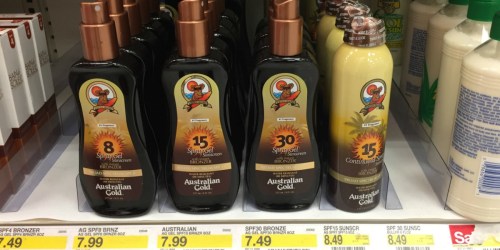 Target: Australian Gold Bronzing Sunscreen Spray ONLY $1.24 (Reg. $7.49) – After Cash Back