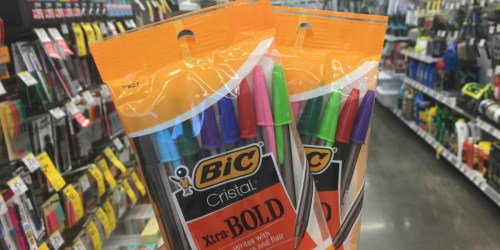 WOW! 32 BIC Xtra Bold Cristal Pens ONLY 16¢ at Walgreens – Starting 7/30