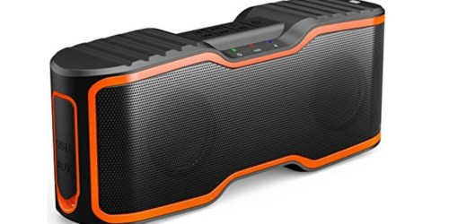 Amazon: Waterproof & Portable Bluetooth Speaker Only $36.99 Shipped