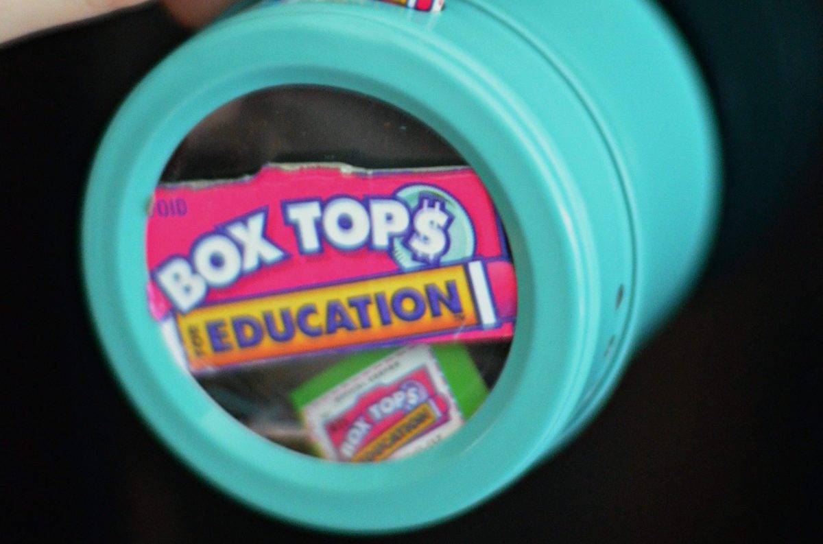 Box Tops in magnetic tin