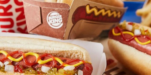 Burger King: 79¢ Classic Grilled Hot Dogs (All Month Long)