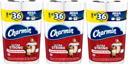 Target.online: Charmin 8-Count Mega Rolls Just $6.16 Shipped After Gift Card (Regularly $12.49)