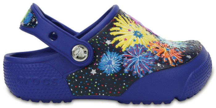 Crocs: Extra 25% Off Clearance = Kid’s Light Up Firework Crocs Just $18.74 (Regularly $40)