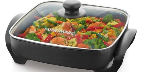 Walmart.online: Farberware Electric 11″ Skillet Only $9.99 (Regularly $19.99)