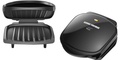 George Foreman Classic Plate Electric Grill Only $9.99 Shipped (Great for Burgers & Paninis)