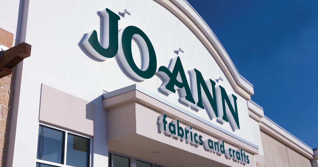 joann fabric craft store storefront