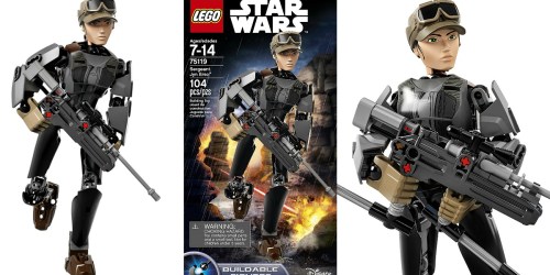 Amazon:  LEGO Star Wars Sergeant Jyn Erso Figure Just $10.63 (Regularly $24.99)