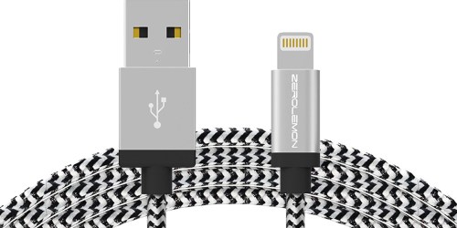 Amazon: ZeroLemon 10-Foot Apple Lightning Cable Just $10.94