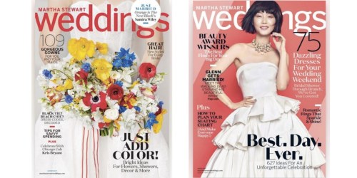 Free Martha Stewart Weddings Magazine Subscription