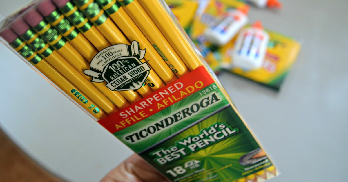 Ticonderoga pencils closeup