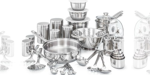 Wayfair: 36-Piece Old Dutch Kitchen in a Box Stainless Steel Cookware Set Only $53.22 Shipped