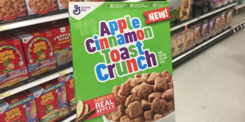 Target: General Mills Apple Cinnamon Toast Crunch Cereal Only 99¢ (After Ibotta)