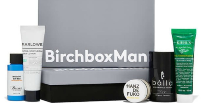 BirchboxMan Grooming Box Only $10 Shipped