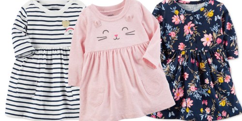 Carter’s Baby Girls Dresses 2-Pack as Low as $4.79 Shipped (Regularly $26)