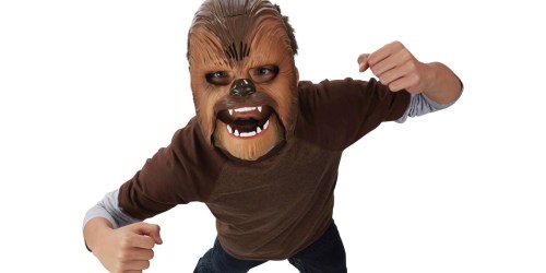 Target.online: Chewbacca Electronic Mask Just $12.74 (Regularly $25) + More Star Wars Clearance