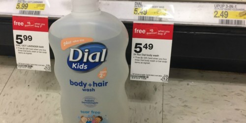 Target Shoppers! Kids Dial Body Wash VALUE-SIZE Bottles as Low as $1.84 (After Gift Card)