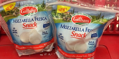 Over $3 Worth of New Galbani Cheese Coupons = Mozzarella Snack Pack Only 62¢ at Target