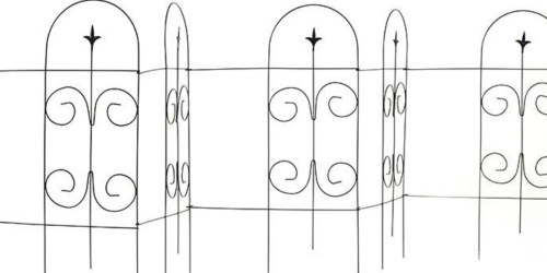 Amazon: Amagabeli 7-Panel Decorative Garden Fence Only $17.59