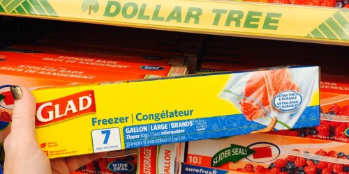 Dollar Tree: FREE Glad Storage Bags After Ibotta