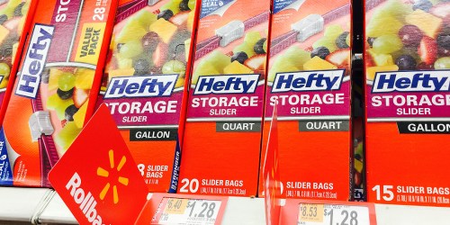 Walmart: Hefty Slider Bags Just 53¢ Each After Ibotta