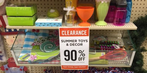 Hobby Lobby: Summer Decor Clearance Up to 90% Off