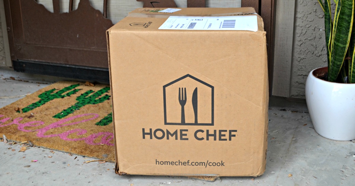 Easy Home Chef Meal Subscription Box Meals – Box on the doorstep