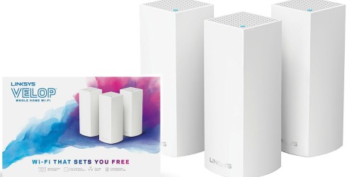 Linksys Velop Wi-Fi System 3-Pack Only $279.99 Shipped (Regularly $499.99)