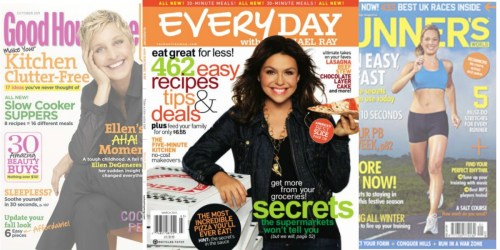 Magazine Subscriptions 3 for $12 – Just $4 Each (Rachael Ray, Men’s Journal & More)