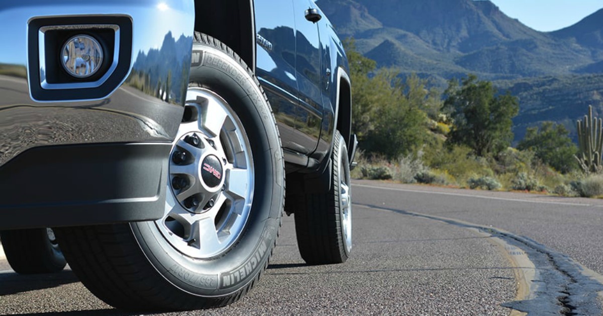 truck with michelin tires 