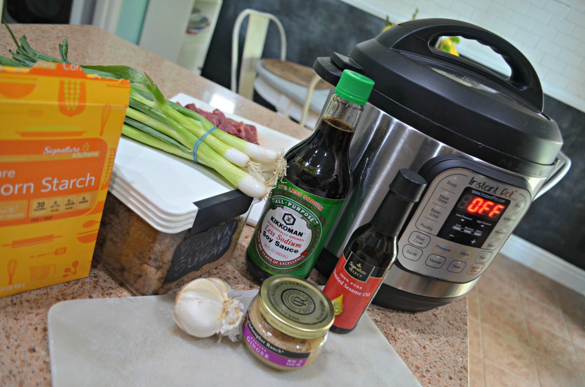 ingredients for instant pot mongolian beef 