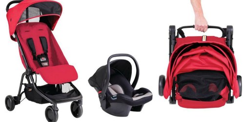 Highly Rated Mountain Buggy Nano Travel System ONLY $155 Shipped (Regularly $400)