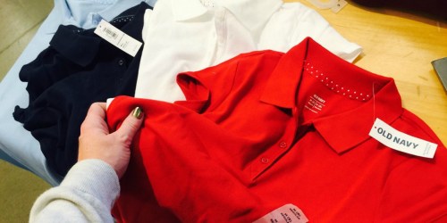 Girls & Boys Old Navy Polo Shirts ONLY $3 In-Store (8/19 Only)