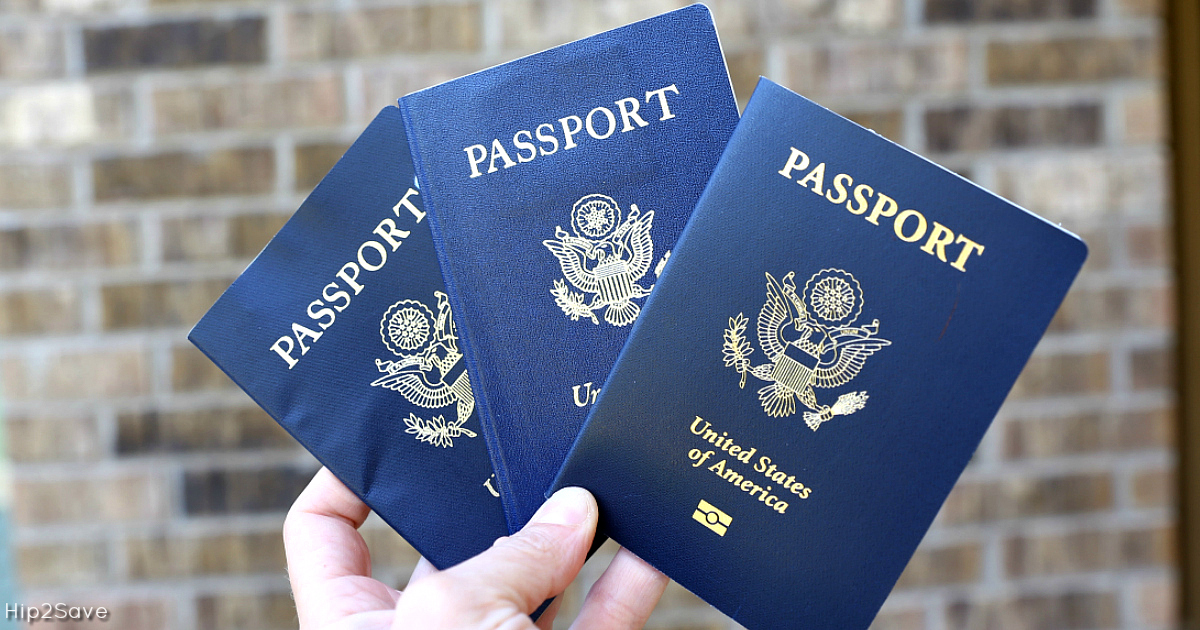 Have you heard the news? Nine states are requiring passports for domestic flights in 2018 - pictured are passports