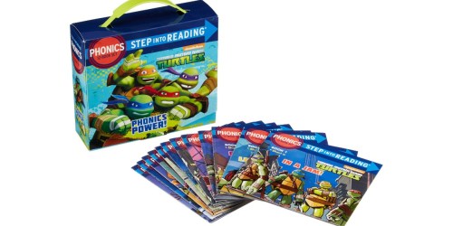 Amazon: Phonics Power Step Into Reading TMNT Set Only $3.50 (Regularly $12.99)