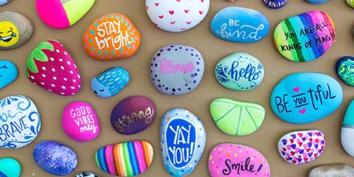 Make Your Own Kindness Rocks for FREE at Michaels Every Saturday In August