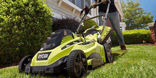 Ryobi 16″ Corded Electric Lawn Mower Just $99 Shipped