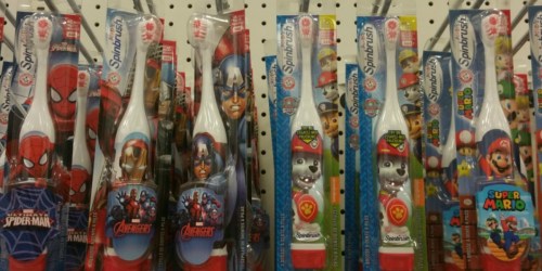 Target: Kids Arm & Hammer Spinbrush Toothbrushes Only $1.98 Each (Regularly $5.79)