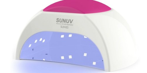 Amazon: SUNUV Gel Nail Lamp Only $20.99 (Great Reviews)